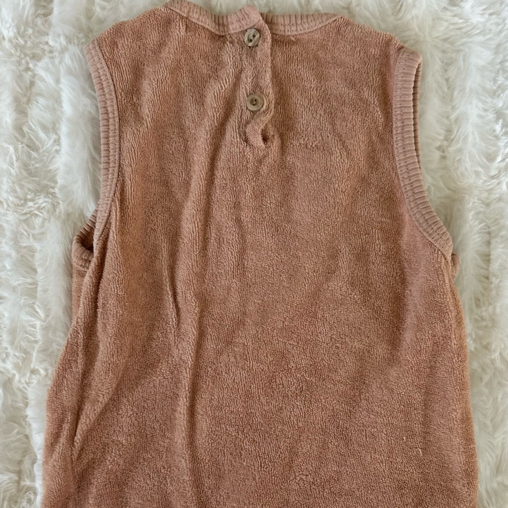 Buho Peach Terry Tank - Picture 4 of 5